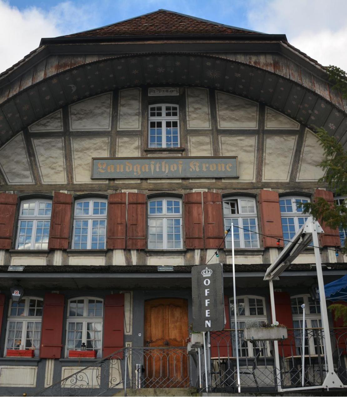 Hotel Krone Uetendorf Zewnętrze zdjęcie